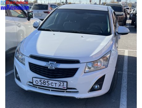 о585ст23, Chevrolet Cruze