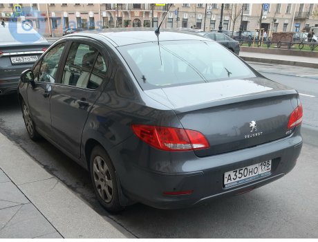 а350но198, Peugeot 408