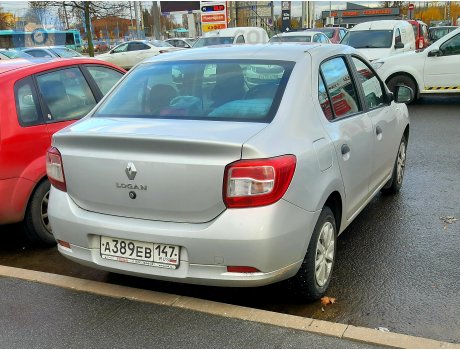 а389ев147, Renault Logan