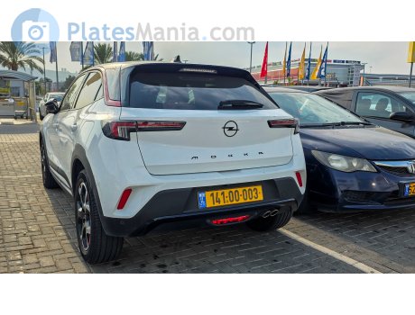 141-00-003, Opel Mokka