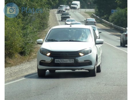 м430ну159, Lada (VAZ) 2190 Granta