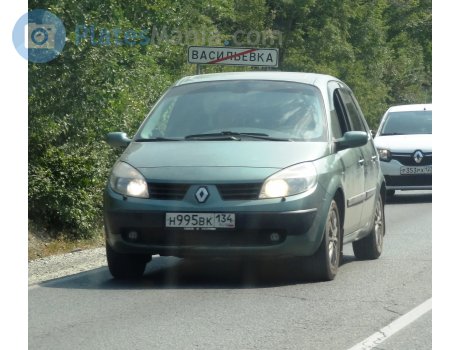 н995вк134, Renault Scénic
