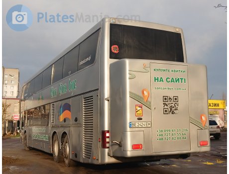 BE 2424 EM, Van Hool TD927