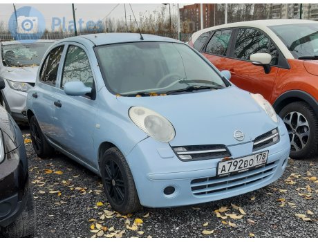 а792во178, Nissan Micra