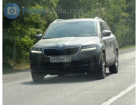 в938хн193, Skoda Karoq