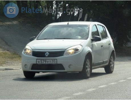 х579ут93, Renault Sandero
