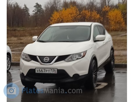 х667рт136, Nissan Qashqai
