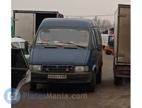 к652тт68, GAZ 2705 ГАЗель