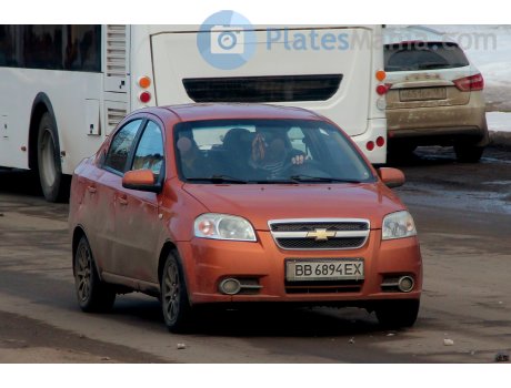 BB 6894 EX, Chevrolet Aveo