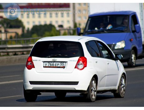 у766ер55, Chevrolet Aveo