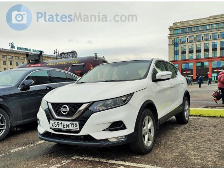 х591ем198, Nissan Qashqai