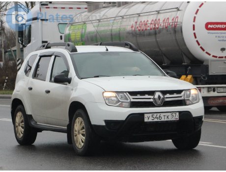 у546тк57, Renault Duster