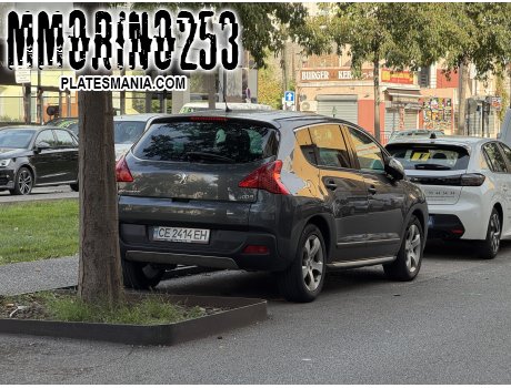 CE 2414 EH, Peugeot 3008