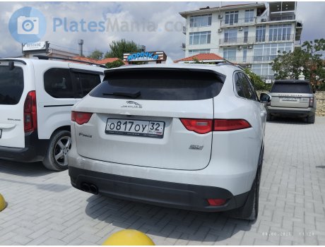 о817оу32, Jaguar F-Pace