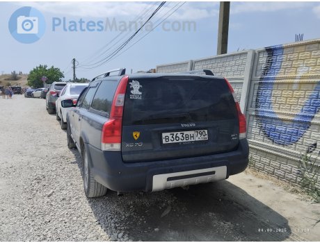 в363вн790, Volvo XC70