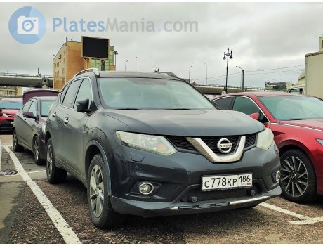 с778кр186, Nissan X-Trail