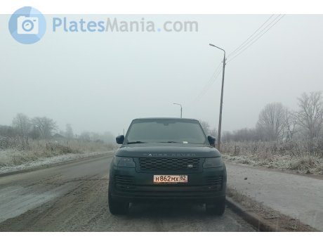 н862мх82, Land Rover Range Rover