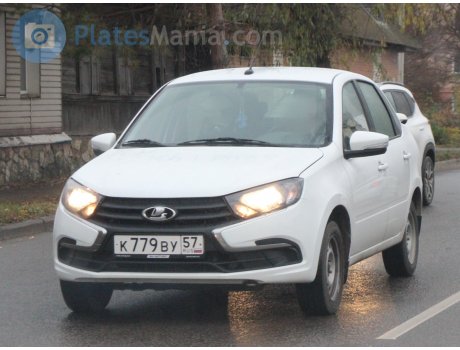 к779ву57, Lada (VAZ) 2190 Granta