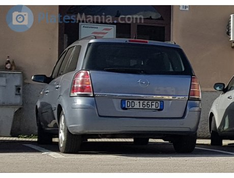 DD 166 FD, Opel Zafira