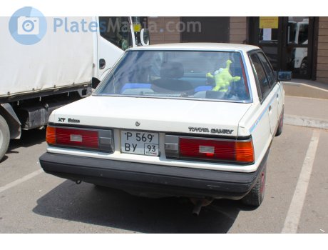 р569ву93, Toyota Camry