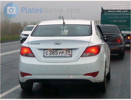 с385ур39, Hyundai Solaris