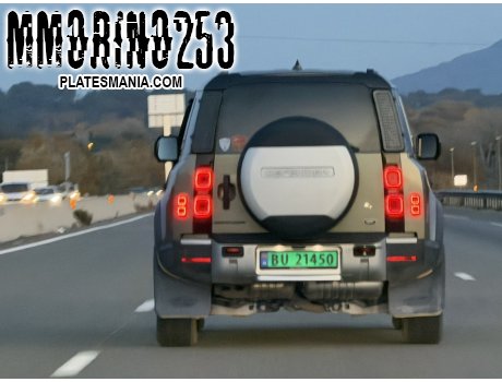 BU 21450, Land Rover Defender