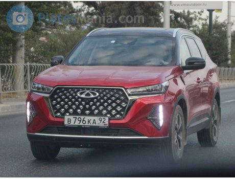 в796ка92, Chery (Chirey) Tiggo 7