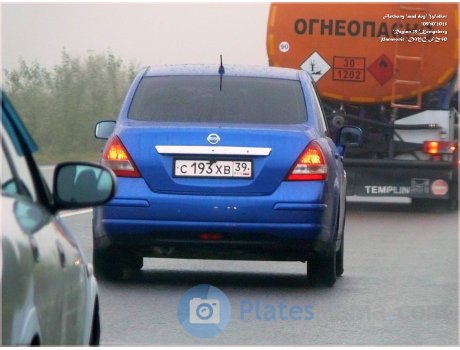 с193хв39, Nissan Tiida