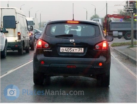 о405кт39, Nissan Qashqai