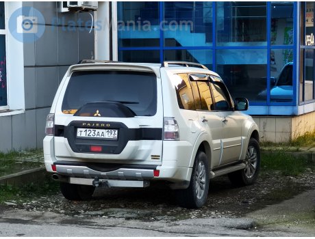 т123аа193, Mitsubishi Pajero