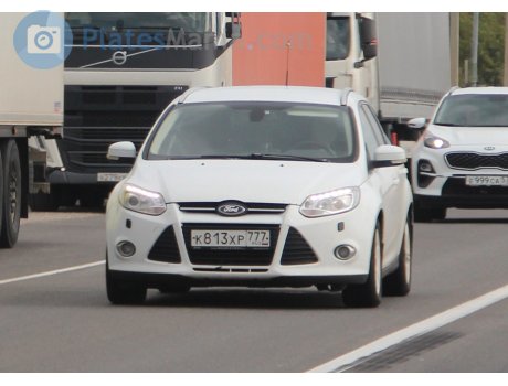 к813хр777, Ford Focus