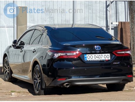 OO 0407 OO, Toyota Camry