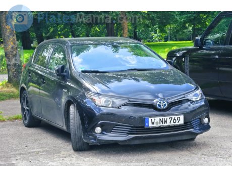 W NW 769, Toyota Auris