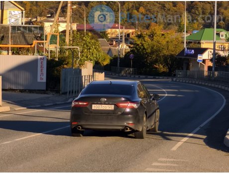 т007со123, Toyota Camry