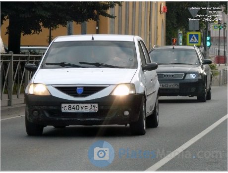 с840уе39, Dacia Logan