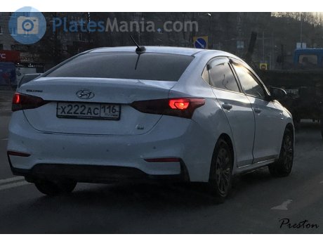 х222ас116, Hyundai Solaris