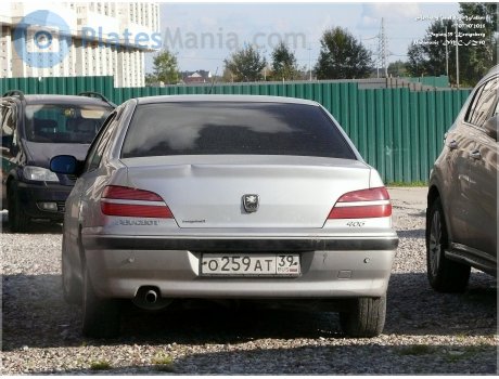 о259ат39, Peugeot 406