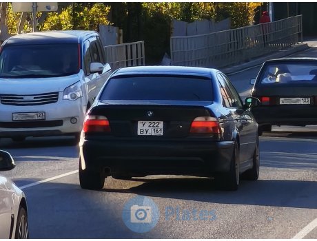 у222ву161, BMW 5 Series