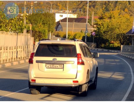 к535ек93, Toyota Land Cruiser Prado