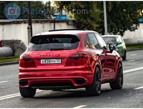 н838рн72, Porsche Cayenne