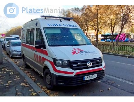 KA 9217 OT, Volkswagen Crafter