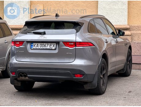 KA 0067 EX, Jaguar F-Pace