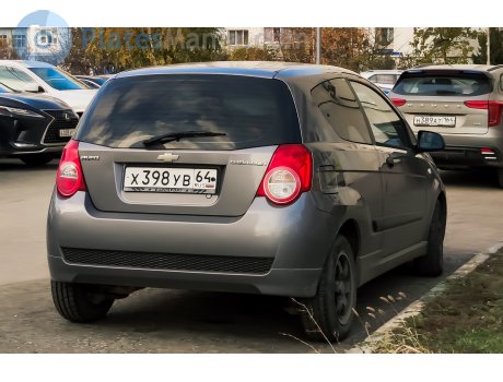 х398ув64, Chevrolet Aveo