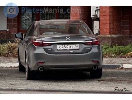 х464нт73, Mazda 6