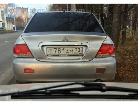 т781ам73, Mitsubishi Lancer