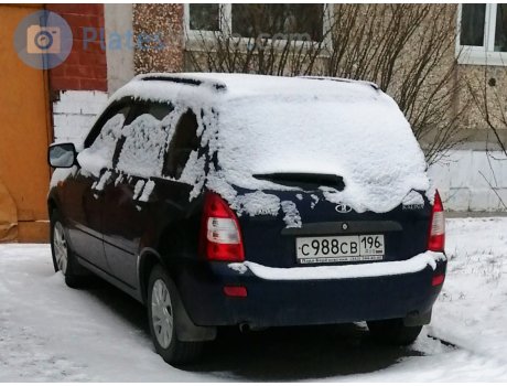 с988св196, Lada (VAZ) 1117 Kalina