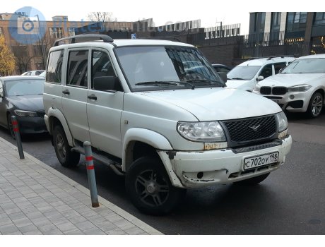 с702оу198, UAZ 3163 Patriot