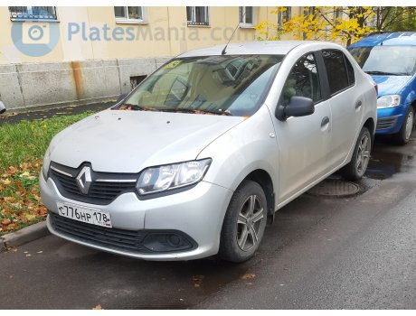 с776нр178, Renault Logan