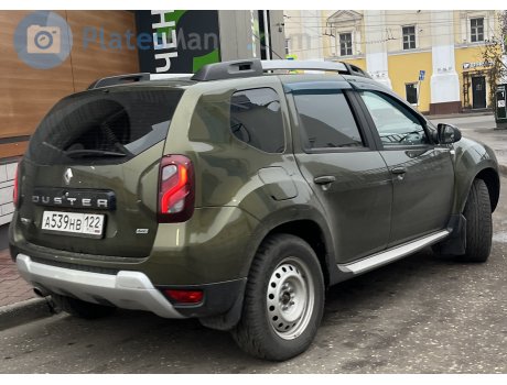 а539нв122, Renault Duster