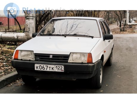 к067тк122, Lada (VAZ) 21099